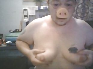 Pig Slut with Piggy Nose Self Humiliation Dirty Talk Degrading Fat ...