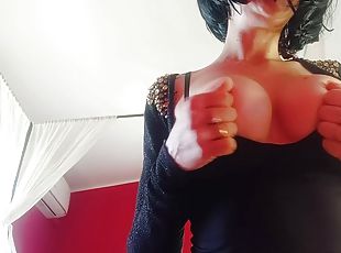 My Gorgeous Session With Hot Client And Hard Nipples