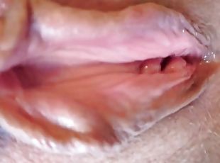 fisse-pussy, amatør, kæmpestor-pik, creampie, synsvinkel, sperm, knepning-fucking, pik