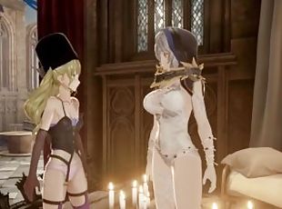 Code Vein Mia and Io Skirtless Mod Fanservice Appreciation p