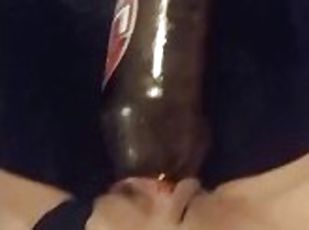 kinky hardcore fucking cunt with a bottle and put the cold beer ins...