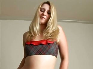 Check out this hot ass in a nice little miniskirt and the body it b...