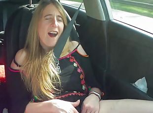 Beenie Bs Pussy Play In Car And Outside Strip British