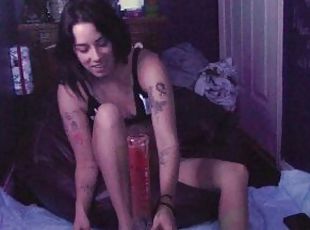 Welcome to Stoner Babe: A Tattoed Sub takes Fat Tokes, Fucks Myself...