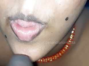 Indian Desi Cute Beautiful Caretaker Does Blowjob, Masturbation & C...