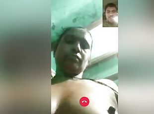 Today Exclusive- Sexy Telugu Bhabhi Showing Her Boobs And Pussy To ...