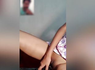 Sri Lankan Campus Girl Video Call With Her Exboyfriend