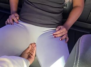 Uber Driver Put His Hand In My Pants And Made Me Cum - He Licked My...
