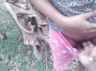 Sri Lankan Risky Outdoor Jungle Sex With Beautiful Girl