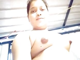 amateur, gadis-indian, gempal, webcam, solo, rambut-perang, topless