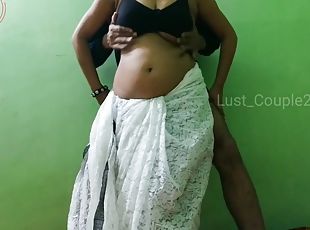 My Sexy Wife In White Saree! (part-1)