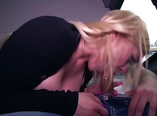 Busty Blonde German Babe Celina Davis Gets Cum On Tits In Wild Bus ...