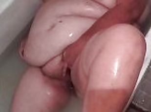 badning, onani, mor-og-dreng, orgasme, fisse-pussy, amatør, milf, mor, par, fingering