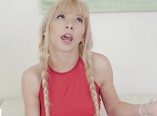 Tender Young Blonde POV Blowjob