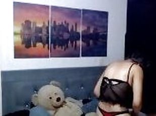 masturbation, orgasme, chatte-pussy, amateur, babes, ébène, lesbienne, ados, jouet, maison