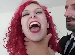 amateur, ejaculation-sur-le-corps, ados, jouet, hardcore, rousse, jeune-18, ejaculation, petite, dure