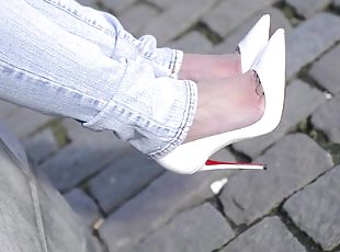 Heel Closeup Video In Italy - Fetish Clip