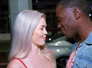 BLACKED RAW - her Boyfriend let her have a Real Man for once - Kay carter