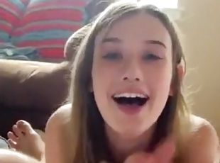 18 Year Old In Love With Big Knob - Oral Sex