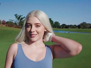 Golfing turned into shagging for Gia OhMy