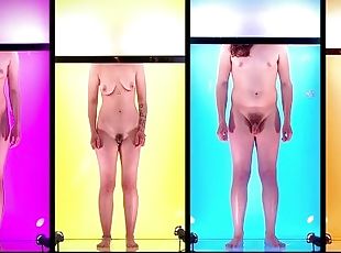 Naked Attraction Reality show - real amateur women with big natural...