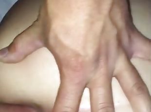 Anal fun with German wife anal gapping Cum on Ass