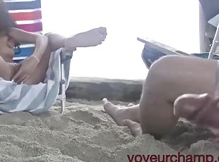 masturbation, public, chatte-pussy, amateur, ébène, ados, cam, plage, voyeur, petite-amie