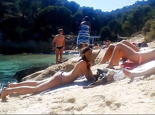 amatoriali, giovanissime, videocamera, spiaggia, voyeur, bikini, spagnole, telecamere-nascoste, reali