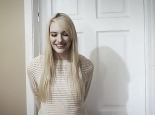 Older guy gets lucky and sticks his dick in wet slit of Kenna James