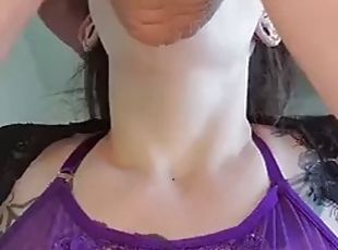 femme, amateur, fellation, ejaculation-sur-le-corps, milf, hardcore, ejaculation-interne, hirondelle, lingerie, bâillonnement