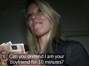 Money Makes Pretty Blonde Fuck And Suck Stranger's Cock 1 - Adrien ...