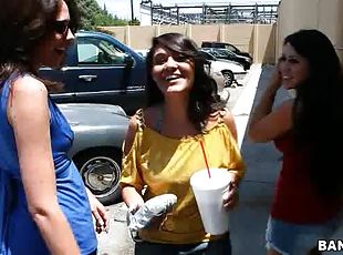Charley Chase, Katie Angel and Friends Filming and Sucking