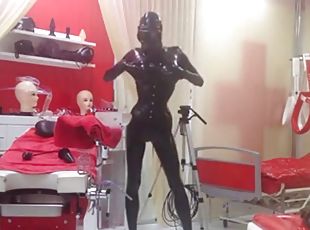 neamt, negru, incredibil, fetish, latex, piele, cauciuc