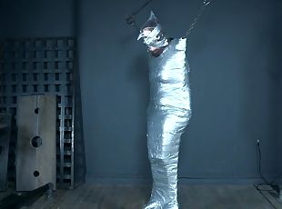 tenåring, bdsm, slave, fetisj, bondage, brunette, misbrukt