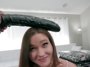 Big load of fat dick is what pleases Zoe Bloom more than anything