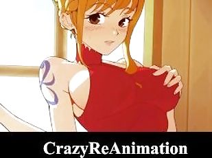 One Piece XXX Porn Parody - Nami & Luffy Fucking Animation (Hard Sex) (Hentai)