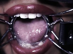 Black chick Skin Diamond fucked well during a BDSM session