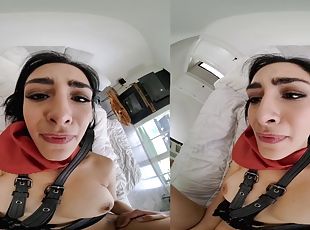 VR Conk Free Guy XXX Fuck Parody with Sexy Natural Tits Babe Vaness...