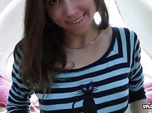 amateur, adolescente, traviesa, sexo-con-ropa, calientapollas