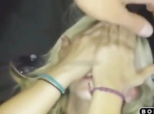 Amateur girlfriend deep throats