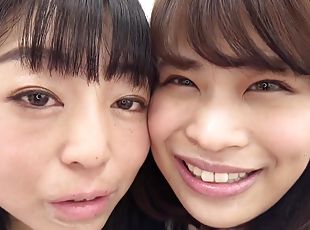 Japanese Lesbian Long Tongue Kissing - Lesbian