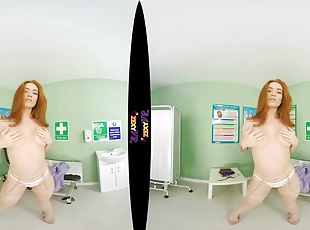 POV VR with redhead Jenny O'Sullivan - Special Solo Treatment - Vir...