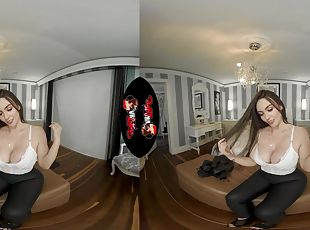 VR stepmom cheats - Big tits