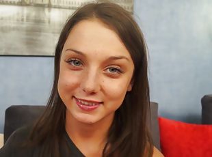 RussianSexSluts - Foxy Di interview, striptease and giving head - F...