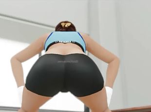 DOA's Kasumi Twerking