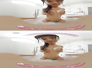 Marica Hase is a Japanese woman who wants to get frisky in a tub