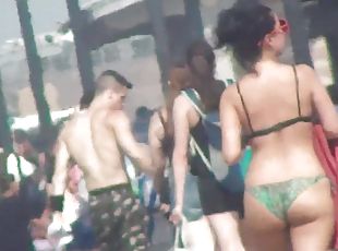 arsch, im-freien, öffentliche, dilettant, selbst-gefertigt, kam, voyeur, junge18, bikini