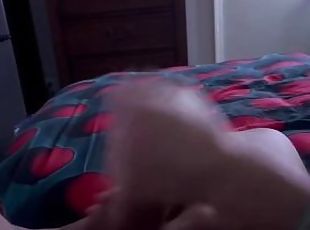 amateur, mature, ejaculation-sur-le-corps, énorme-bite, branlette, couple, ejaculation, réalité, bite