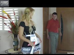 Horny Blonde Maid Blanch Gets Fucked By Her Insatiable Boss