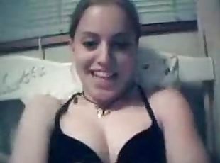 amateur, maison, blonde, webcam, elle-se-déshabille